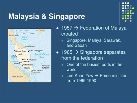 マレーシアの独立運動における重要な転換点となった、1957年のマレーシア連邦樹立 